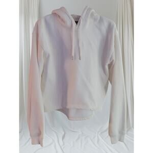 The North Face Women Pullover Hoodie Sweatshirt Size M Cream Excellent Condition